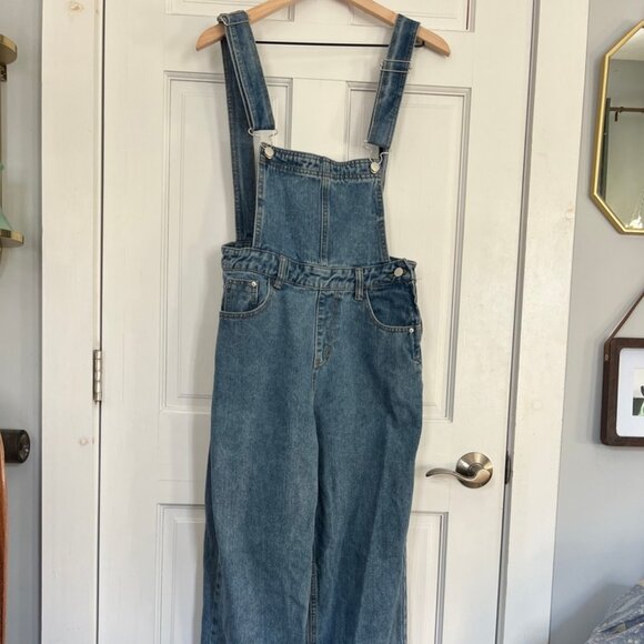 RedBerry Denim Overalls - Picture 1 of 2